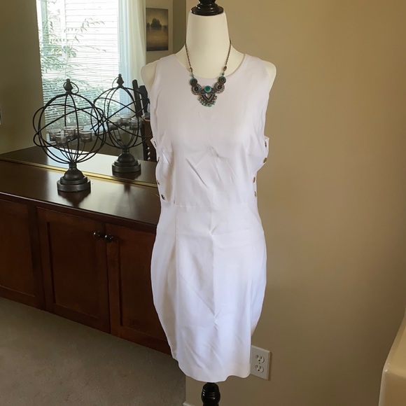 dynamite white dress